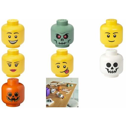 LEGO Mini-Aufbewahrungskopf STORAGE HEAD SKELETON, 360 ml