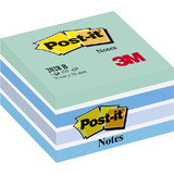 Post-it Haftnotiz-Wrfel, 76 x 76 mm, Pastell-Blautne