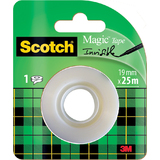 Scotch klebefilm Magic, unsichtbar, 19 mm x 25 m