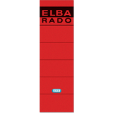 ELBA Ordnerrcken-Etiketten "ELBA RADO" - kurz/breit, rot