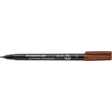 STAEDTLER lumocolor Permanent-Marker 318F, braun