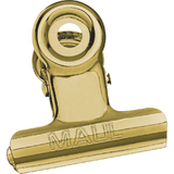 MAUL briefklemmer MAULstandard, breite 30 mm, gold