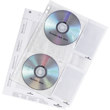DURABLE CD-/DVD-Hlle cover M, fr 4 CD's, PP, din A4