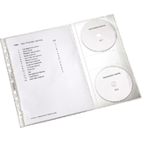 LEITZ Prospekthlle mit CD-Klappe, A4, PP, genarbt, 0,12 mm