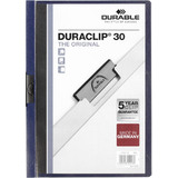 DURABLE klemmhefter DURACLIP original 30, din A4, nachtblau