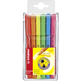 STABILO textmarker flash, 6er PP-Etui