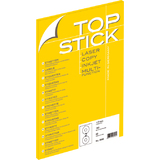 TOP stick CD/DVD-Etiketten, Durchmesser: 117 mm, wei