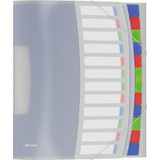 Esselte ordnungsmappe VIVIDA, A4, PP, 12 Fcher, mehrfarbig