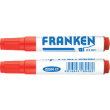 FRANKEN flipchart Marker, Strichstrke: 2-6 mm, rot