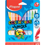 Maped fasermaler COLOR'PEPS Jungle, 12er Kartonetui