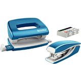 LEITZ Heftgert- & locher-set Mini nexxt WOW, blau