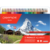 CARAN D'ACHE buntstifte PRISMALO Aquarelle, 30er Metalletui