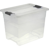 keeeper aufbewahrungsbox "cornelia", 24 Liter, transparent