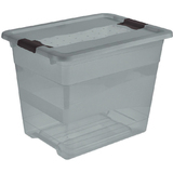 keeeper aufbewahrungsbox "cornelia", 24 Liter, crystal-grey