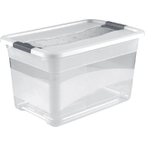 keeeper aufbewahrungsbox "cornelia", 52 Liter, transparent