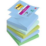 Post-it haftnotizen Super sticky Z-Notes, 76 x 76 mm, Oasis