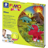 FIMO kids Modellier-Set form & play "Dino", level 2