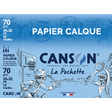 CANSON Transparentpapier, satiniert, 240 x 320 mm, 70 g/qm