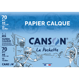 CANSON Transparentpapier, satiniert, din A4, 70 g/qm