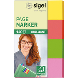 sigel haftmarker Brillant, 50 x 20 mm, 160 Blatt