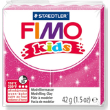 FIMO kids Modelliermasse, ofenhrtend, glitter-pink, 42 g