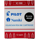 PILOT tintenpatronen Namiki, fr Fllhalter Capless, schwarz