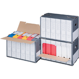 SMARTBOXPRO Archiv-Container, grau, mit perforiertem Deckel