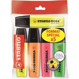 STABILO textmarker BOSS ORIGINAL, 5er Ecopack