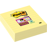 Post-it haftnotizen Super sticky Notes, 101 x 101 mm, gelb