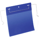 DURABLE Drahtbgeltasche, a5 quer, blau