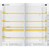 rido id kalender-einlage "M-Planer", Registerschnitt, 2025