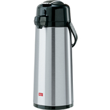 Melitta Pump-Isolierkanne, 2,2 Liter, silber / schwarz