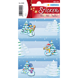 HERMA weihnachts-sticker DECOR "Winterlandschaft"