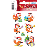 HERMA weihnachts-sticker DECOR "Weihnachtsfuchs"