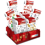 HERMA weihnachts-sticker MAGIC "Glanz & Glittery", Display