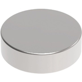 MAUL Neodym-Magnet, Durchmesser: 10 x (H)3 mm, nickel