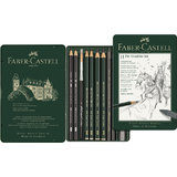 FABER-CASTELL pitt GRAPHITE set klein, 9-teiliges Etui