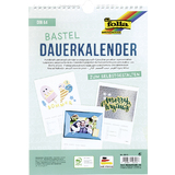 folia Kreativ-Wandkalender, din A4, wei