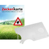 RNK zeckenkarte "Safecard" mit Lupe, 85 x 54 mm