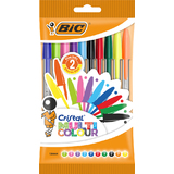 BIC kugelschreiber Cristal large Multicolor, 10er Beutel