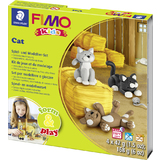 FIMO kids Modellier-Set form & play "Cat", level 2