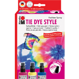 Marabu Textilsprhfarbe "Fashion-Spray", set TIE dye STYLE