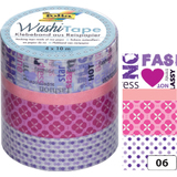 folia deko-klebeband Washi-Tape MDCHENTRAUM, 4er Set