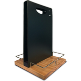 Securit tischaufsteller TABLE CADDY, mit Kreidetafel