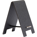 Securit tisch-kreidetafel MINI Kundenstopper, schwarz