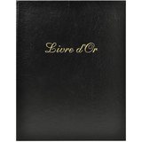 EXACOMPTA Gstebuch "Livre d'Or", 220 x 260 mm, schwarz