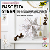 folia Faltbltter bascetta-stern "Ornament 1", 200 x 200 mm