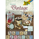 folia motivblock "Vintage", 240 x 350 mm, 26 Blatt