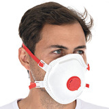 HYGOSTAR atemschutzmaske mit Ventil, Schutzstufe: FFP3