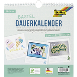 folia Kreativ-Wandkalender, 230 x 240 mm, wei